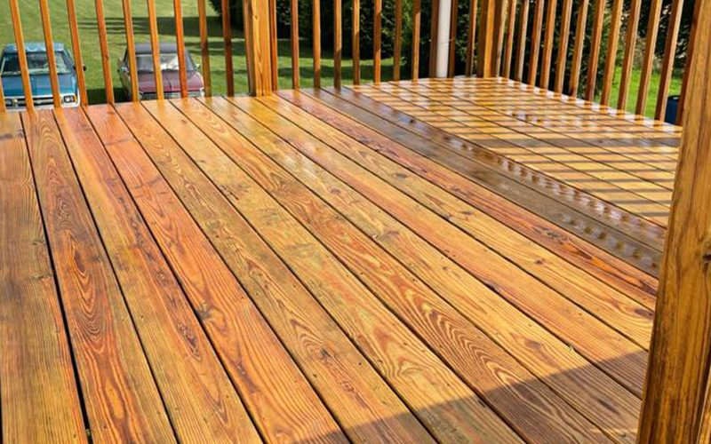 deck washing