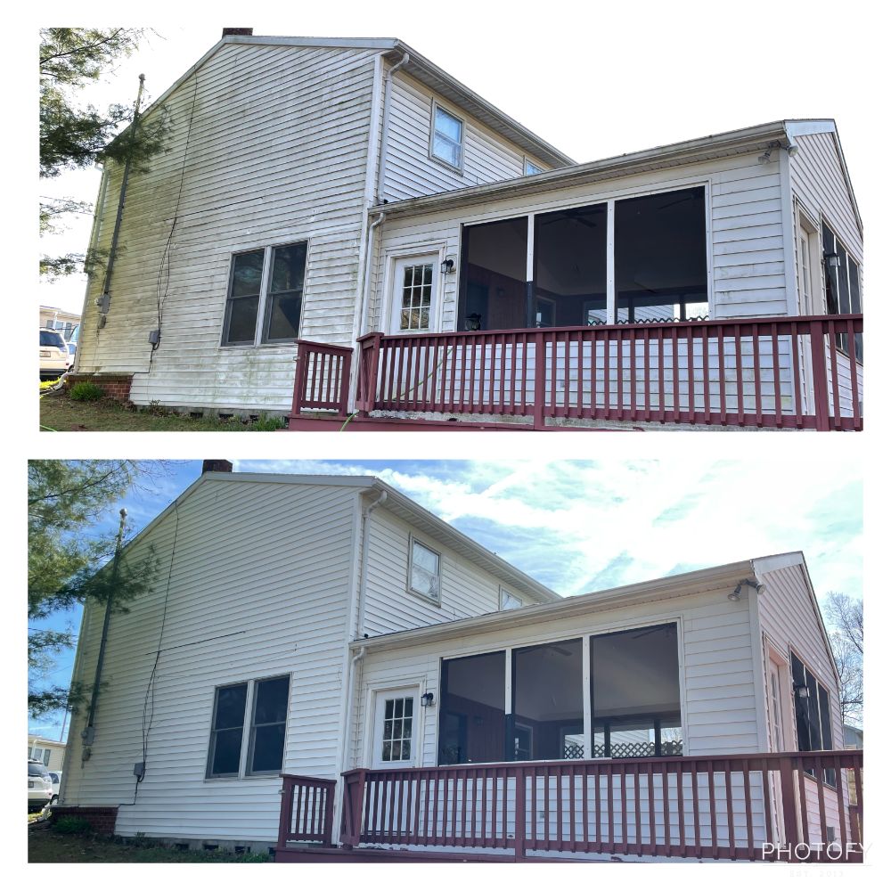 Low Pressure House Washing in Hanover,  PA